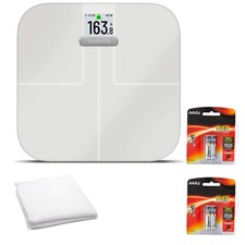 Garmin Index S2 Smart Scale with Wireless Connectivity-White Bundle 