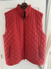 Brooks Brothers Quilted Vest Mens 4XL Zip Up Plaid Outerwear