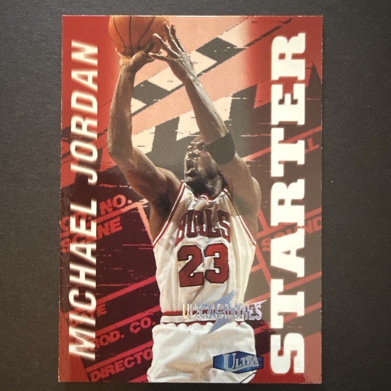 1997/98 Fleer Ultra MICHAEL JORDAN "ULTRABILITIES STARTER" SP 1 OF 20 RARE
