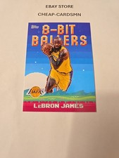 2025-26 Topps - 8-Bit Ballers LeBron James #8B-19