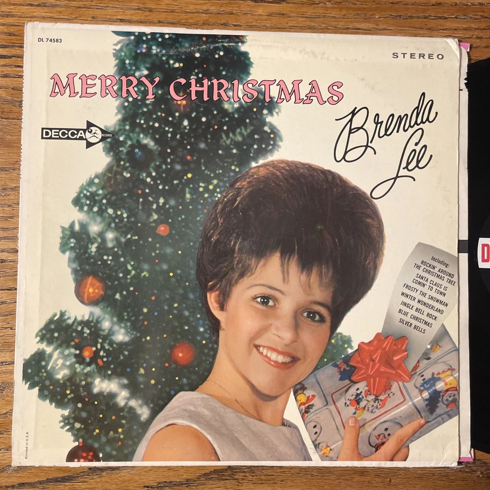 Brenda Lee Merry Christmas LP Decca Stereo Rockin’ Around The X-Mas Tree M-!!!! - Image 2 of 4