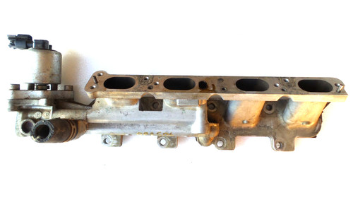 Opel Astra G T98 1,6 16V 74kW Ansaugbrücke Ansaugkrümmer AGR-Ventil 90400224