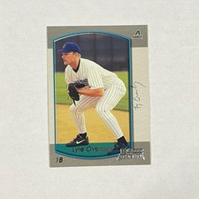 2000 Bowman Draft Picks And Prospects #319 Lyle Overbay Rookie Card. rookie card picture