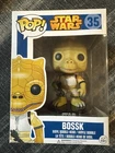 Funko Pop Bossk Star Wars #35 Blue Box Ships Free +Protector