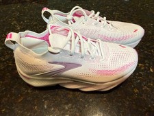 Brooks Glycerin Flex 7.5 W - White, Cyber Pink, Argyle