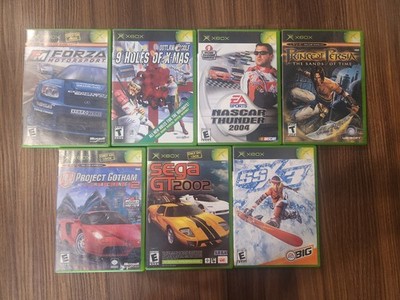 Microsoft Xbox - Lot of 8 Games - Sports, Racing, Platforming, Etc. - Most CIB