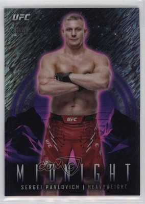 2024 Topps Midnight UFC Midnight 8/12 Sergei Pavlovich #49 ms9