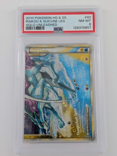 Raikou & Suicune LEGEND graded PSA 8 for sale on eBay