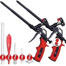 Luft Professional Expanding Foam Spray Gun (2 Insulation Gun + 18 Extenders)