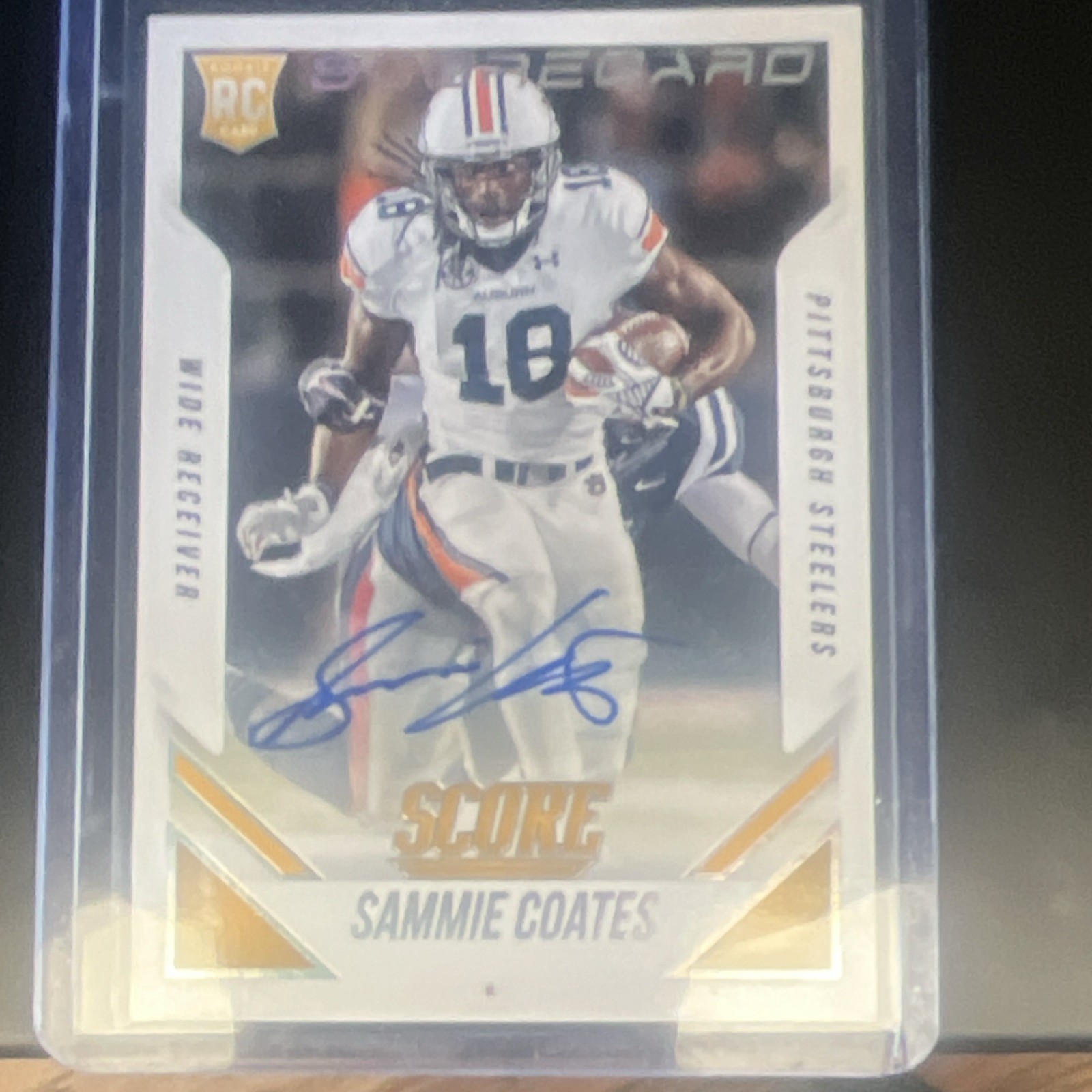 Sammie Coates Panini Score #413 Autograph-Scorecard