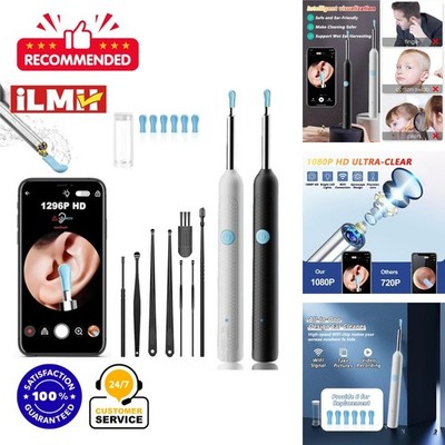 Visual Ear Endoscope Ear Wax Removal Camera 1296P WiFi USB-C