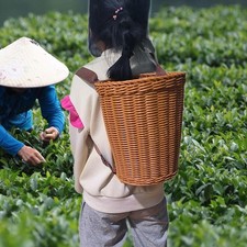 Handmade Picnic Basket, Polypropylene Basket, Outdoor Backpack with Shoulder