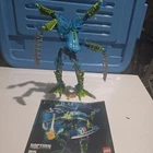 LEGO Bionicle Nocturn 8935 complete set + 2 yellow squids Barraki King + manual