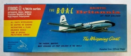 FROG 1/96 350P BRISTOL BRITANNIA BOAC