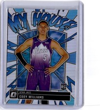 2024-25 Donruss Optic #4 Cody Williams My House Holo