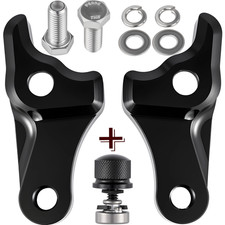 2 Inch Lowering Blocks Kit For Harley Davidson Touring Street Glide 2002-2026