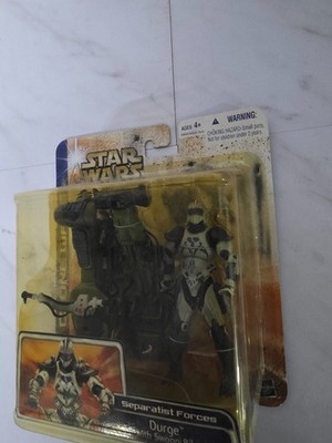 Durge with Swoop Bike 2003 STAR WARS Clone Wars NEW MIB #2 | eBay