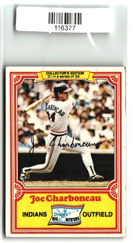 1981 Joe Charboneau #21