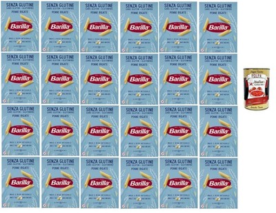Barilla Glutenfrei Penne Rigate 24x400g Mais & Vollkornreis al dente +Polpa