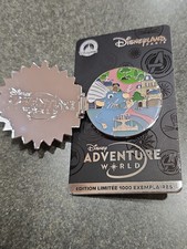 Disneyland París Ratatouille Remy Adventure World Limited Le 1000 Pin Dlp Pixar