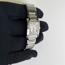 Cartier Tank 25mm White Dial Watch Ref# W51011Q3 3