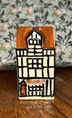 1940's BESWICK Ware Shakespeares Tudor MINIATURE House SALT for Condiment Set