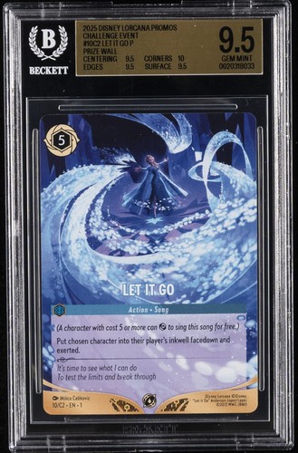 Let It Go graded BGS 9.5 for sale on eBay