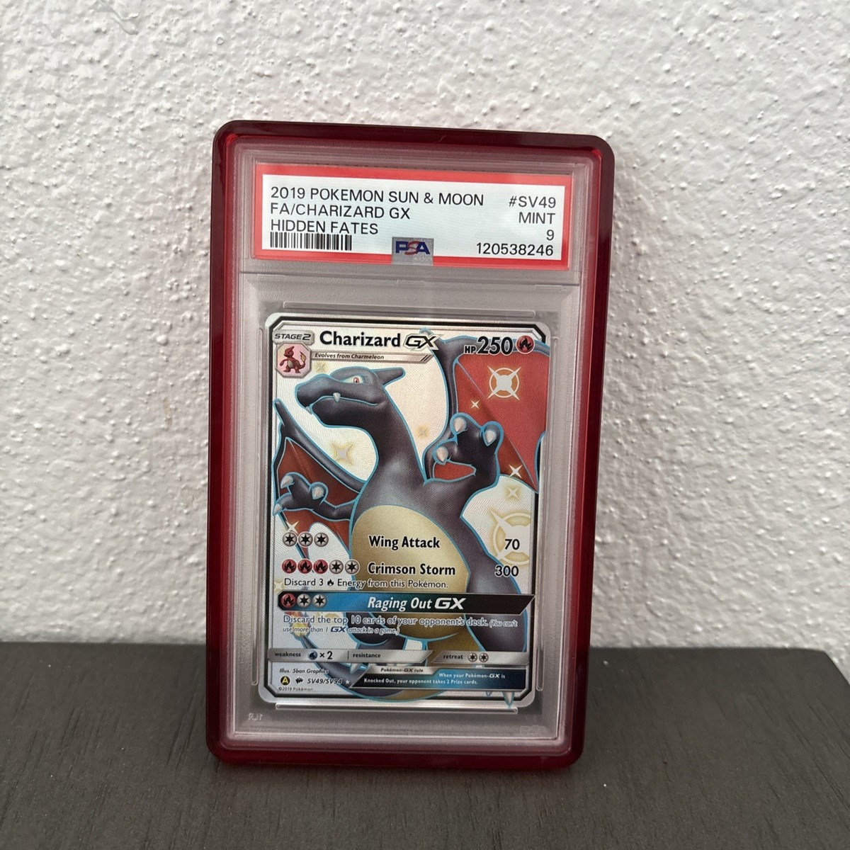 2019 Pokemon Hidden Fates Shiny Charizard GX PSA 9 | eBay