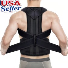 Adjustable Posture Corrector for Men Women Low Back Support Shoulder Brace Belt