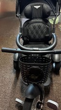 Original BENTLEY TRIKE piano black Kinderwagen Stroller Pram Buggy Tricycle onyx
