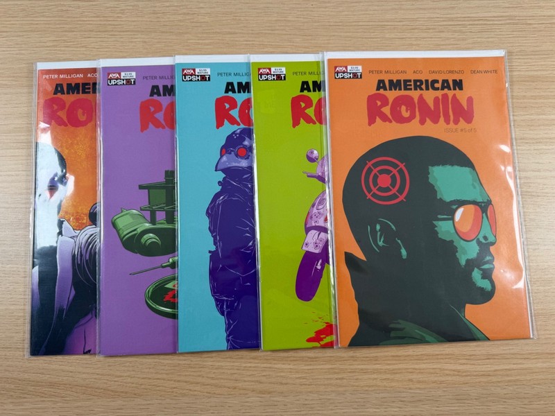 American Ronin #1-5 Complete Set Cover A AWA Upshot Peter Milligan ACO 2020 NM