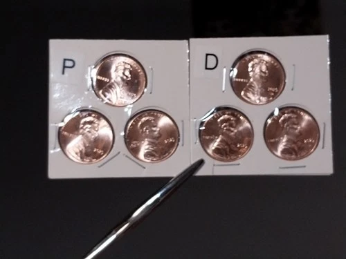 2025 LINCOLN SHIELD 3 PHILADELPHIA 3 DENVER  BRILLIANT UNC IN HOLDERS W/LABELS