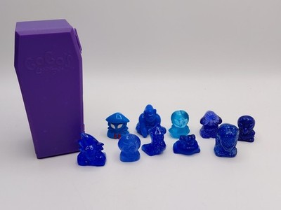   Gogos Crazy Bones Figuren mit Box 90er Vintage Sammelfiguren
