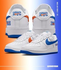 Nike Air Force 1 '01 NYC Knicks 2026 Champs Size 9 JK5361-100 SNKRS Brand NEW