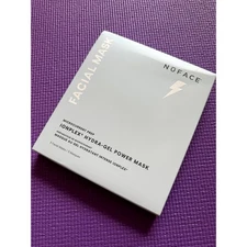 NuFACE IonPlex Hydra-Gel Power Mask Korean Glass Skin 5 Count NEW Kbeauty