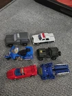 Gobots  Bandai Tonka Vintage 1984 Lot Of 6 Scratch, Hans-Cuff Turbo, Tank