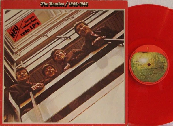 The Beatles 19621966 2xLP Comp Ltd disque vinyle rouge 103 - Photo 2/4