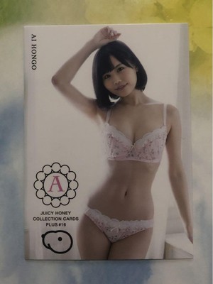 34 Ai Hongo Yume Nikaido Juicy Honey PLUS#16 Regular Card Nudes
