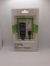 Plugable USB 2.0 Ethernet Fast 10/100 LAN Wired Network Adapter USB2-E1000 