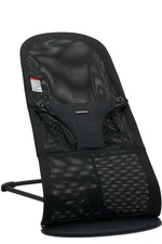 BabyBjorn Bouncer Bliss Black Mesh 2in1 4Position Baby Seat Toddler Chair 8-29lb