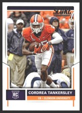 Cordrea Tankersley #400 2017 Score Clemson TigersRC Rookie