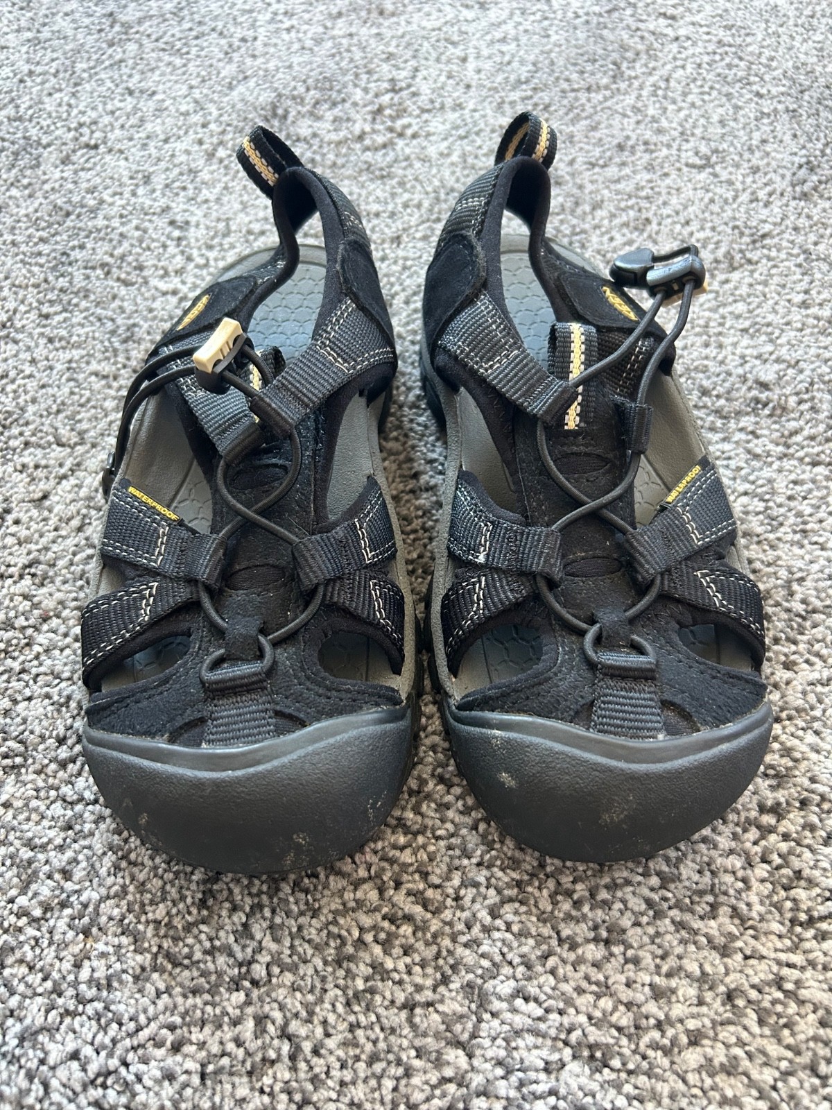 Sandalo Keen nero outdoor punta chiusa escursionismo outdoor ragazzo 5 impermeabile lavabile