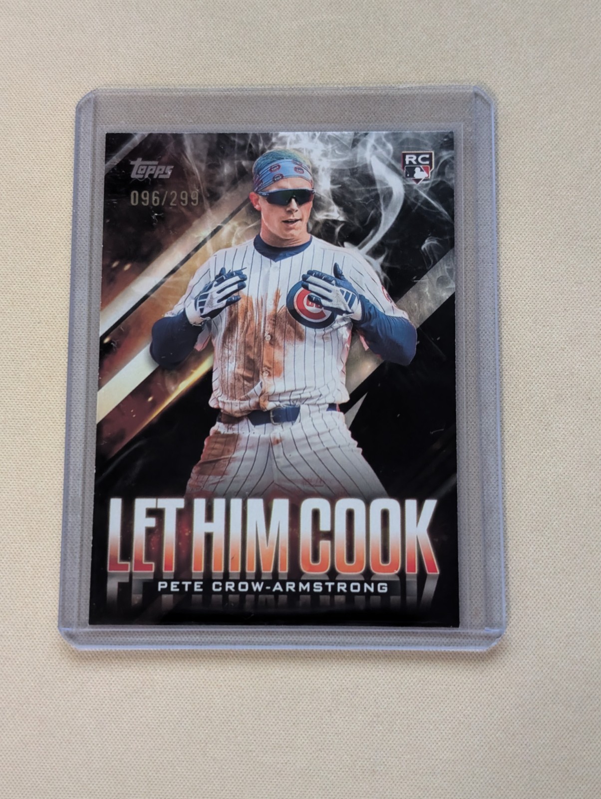 2024 Topps Update #LHC-18 Pete-Crow Armstrong Let Him Cook Black #/299