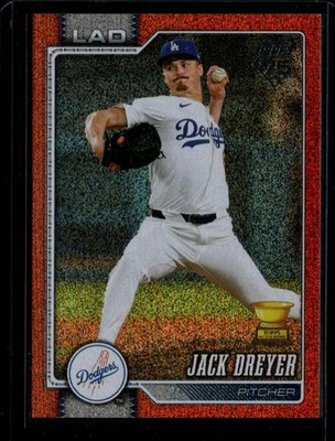 2026 Topps #390 Jack Dreyer Sandglitter #/25