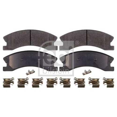 Plaquettes de frein Febi Bilstein 116372 sans poussiere pour Chrysler