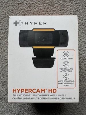 USB Webcam Full HD 1080p mit Mikrofon & Autofokus - Streaming Kamera für PC Mac Lapto