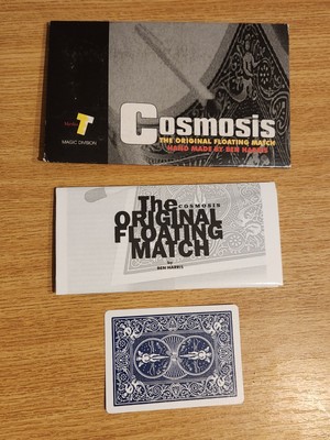(SET 363) Nahaufnahme Zaubertrick Kosmose Das Original Schwebende Streichholz von Ben Harris