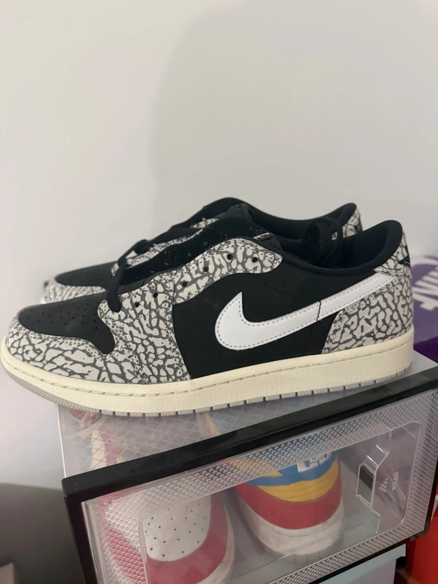 Jordan 1 Retro OG Low Black Cement for Sale | Authenticity