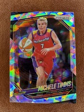 2025 Panini Prizm WNBA Cracked Ice Prizm #133 Michelle Timms Phoenix Mercury