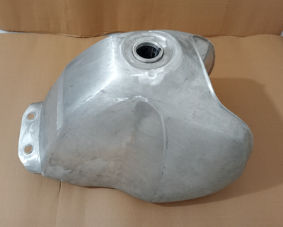 Honda XL 600LMF Paris Dakar 1986 Raw Steel Fuel Gas Petrol Tank
